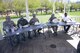 Judges sample four sets of appetizer, entrees and desserts made by four different teams on the parade field at Offutt Air Force Base, Neb., April 6, 2017 during the third annual Offutt Top Chef Grill Masters competition. Each team represented different ranks in the Air Force – junior enlisted, non-commissioned officers, senior non-commissioned officers and officers. (U.S. Air Force photo by Zachary Hada)