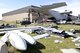 Airmen from the 309th Aircraft Maintenance Group remove the wings and tail from a C-130 aircraft at the Hill Aerospace Museum, April 3. Once work is complete, the C-130 will serve as an interactive classroom at the museum’s Lt. Gen. Marc C. Reynolds Aerospace Center for Education (Air Force photo/Todd Cromar)