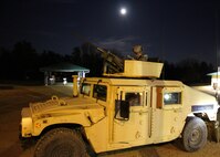 U.S. Army Reserve Soldiers with 325th Psychological Operations Company (Airborne), U.S. Army Civil Affairs and Psychological Operation Command, wait to complete basic night live-fire during Operation Cold Steel at Fort McCoy, Wis., April 11, 2017. Operation Cold Steel is the U.S. Army Reserve's crew-served weapons qualification and validation exercise to ensure that America's Army Reserve units and Soldiers are trained and ready to deploy on short-notice and bring combat-ready and lethal firepower in support of the Army and our joint partners anywhere in the world. (U.S. Army Reserve photo by Staff Sgt. Debralee Best, 84th Training Command)