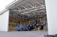 A C-130 Hercules aircraft is parked in the newly-constructed Building 80 at the 120th Airlift Wing in Great Falls, Mont. April 6, 2017. Building 80 will serve as the corrosion control and fuel cell maintenance facility for the Montana Air National Guard airlift wing. (U.S. Air National Guard photo/Senior Master Sgt. Eric Peterson)