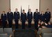 U.S. Air Force 2nd Lt. (left to right) Sarrah Williams, Ryan Wahl, Patrick Viau, Caleb Tolley, Makenna Ortiz, Kyle Lassiter, Amber Kosloske and Joseph Alcorn, graduated air battle manager training from the 337th Air Control Squadron at Tyndall Air Force Base, Fla., April 14, 2017. The 9-month ABM course teaches junior officers a diverse set of skills allowing them to direct airborne assets across a widespread range of combat operations. (U.S. Air Force photo by Airman 1st Class Isaiah J. Soliz/Released)