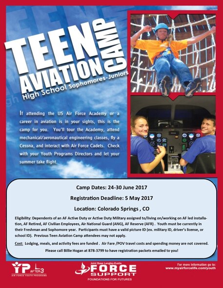 The Teen Aviation Camp provides prospective campers what life is like as a U.S. Air Force Academy cadet.