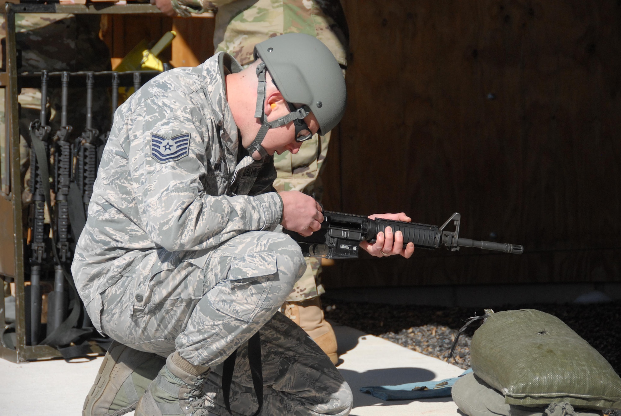 One of the toughest tests of a Citizen Soldier or Airman's resolution and training is the Best Warrior Competition, a multi-day marathon of mental and physical trials that push these elite Soldiers and Airmen beyond their limits.(Photo by Maryland National Guard/RELEASED)