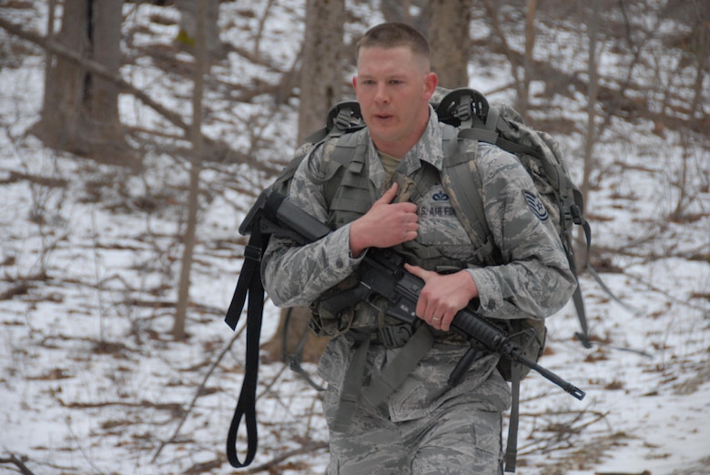 One of the toughest tests of a Citizen Soldier or Airman's resolution and training is the Best Warrior Competition, a multi-day marathon of mental and physical trials that push these elite Soldiers and Airmen beyond their limits.(Photo by Maryland National Guard/RELEASED)