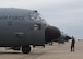 Staff Sgt. Michael J. Davis, a loadmaster with the 136th Mission Support Group, Texas Air National Guard, completes a pre flight inspection on a C-130H2 Hercules aircraft, Feb. 26, 2017 at Naval Air Station Fort Worth Joint Reserve Base, Texas. Davis, along with other traditional Guardsmen, flew a max-fly effort that utilized only traditional Airmen. (Air Force photo by Senior Airman De'Jon Williams)