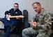 Air Force Chief of Staff Gen. David L. Goldfein and Tech. Sgt. Christopher Dunning, 531st Air Force Band, Air National Guard Band of the Southwest member, plays guitar during an impromptu jam session with the entire band at Naval Air Station Fort Worth Joint Reserve Base, Texas, Jan. 29, 2017. Goldfein visited several other squadrons during his visit to the 136th Airlift Wing, Texas Air National Guard. (Air National Guard photo by Senior Airman De’Jon Williams)