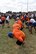 17th Training Support Squadron and 315th Training Squadron compete in tug-of-war during sports day near the Mathis Fitness Center track on Goodfellow Air Force Base, Texas, April 14, 2017. This was the final match that determined the overall winner for the day. (U.S. Air Force photo by Staff Sgt. Joshua Edwards/Released)