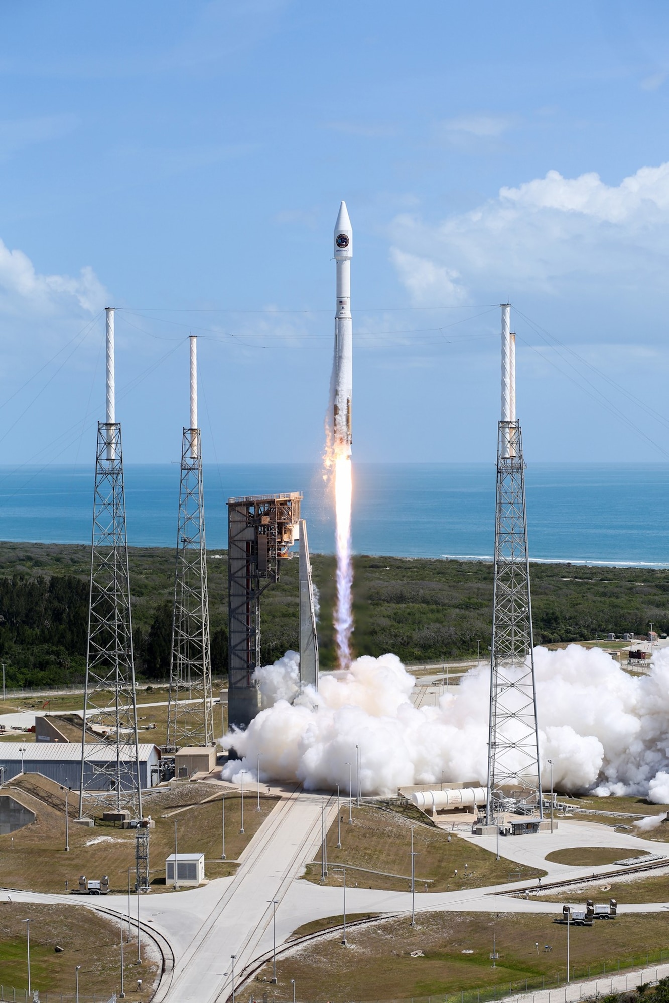 The U.S. Air Force’s 45th Space Wing supported NASA’s successful launch of Orbital ATK’s Cygnus spacecraft aboard a United Launch Alliance Atlas V rocket from Space Launch Complex 41 here April 18 at 11:11 a.m. ET.