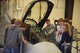 Sioux Falls, S.D. - Staff Sgt. Matt McCarthy, 114th Aircraft Maintenance Squadron electronic systems integrated mechanic, explains the function of an F-16 cockpit to students during the first night flying career day April 13, 2017, Joe Foss Field, S.D. Career day allows students, parents, and others who are interested in the South Dakota Air National Guard to see and learn about the different vocations the 114th Fighter Wing Airmen perform on a daily basis. (U.S. Air National Guard photo by Staff Sgt. Duane Duimstra/Released)