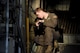 Airman 1st Class Christian Williams, 36th Airlift Squadron loadmaster, performs preflight checks on a C-130 Hercules before takeoff for a personnel drop training exercise on
April13, 2017, at Yokota Air Base, Japan. The personnel drops were a part of Survival, Evasion, Resistance and Escape working group to remain current and proficient (U.S.
Air Force photo by Machiko Arita)