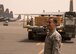 Senior Airman Dillon Gulledge, a 386th Expeditionary Logistics Readiness Squadron ramp operations  specialist, is deployed from Travis Air Force Base, Calif. The Rock Solid Warrior program is a way to recognize and spotlight the Airmen of the 386th Air Expeditionary Wing for their positive impact and commitment to the mission. (U.S. Air Force photo/Staff Sgt. Andrew Park)
