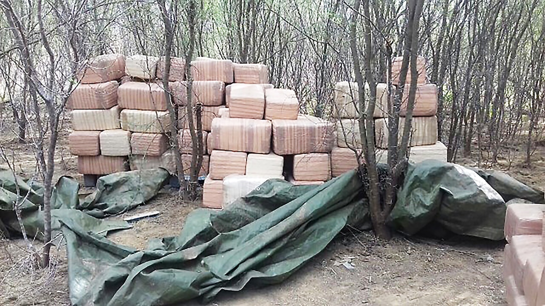 Using aerostats, Border Patrol agents from Zapata, Texas, observed illegal activity on the Mexican side of Falcon International Reservoir and helped Mexican authorities seize over 6,000 pounds of marijuana.
