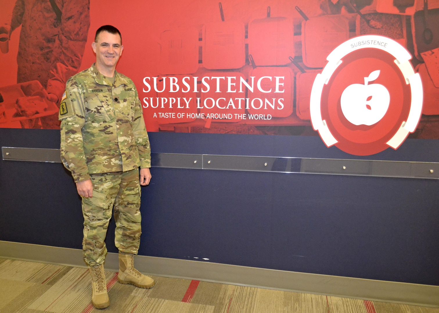 Army Lt. Col. Michael Hansen is a veterinarian and chief of the DLA Troop Support Subsistence supply chain Food Safety Office.