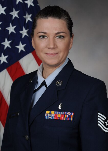 Tech. Sgt. Dominique Brown, the Noncommissioned Officer in Charge of Aerospace Toxicology in the 711th Human Performance Wing, was awarded NCOIC of the Year at the Air Force Sergeants Association Division 1 Annual Convention and Reunion at the Hope Hotel & Richard C. Holbrooke Conference Center March 25. She moves on in the competition and will complete against six other divisions in Reno, Nevada, July 22-25. (U.S. Air Force photo / contributed)