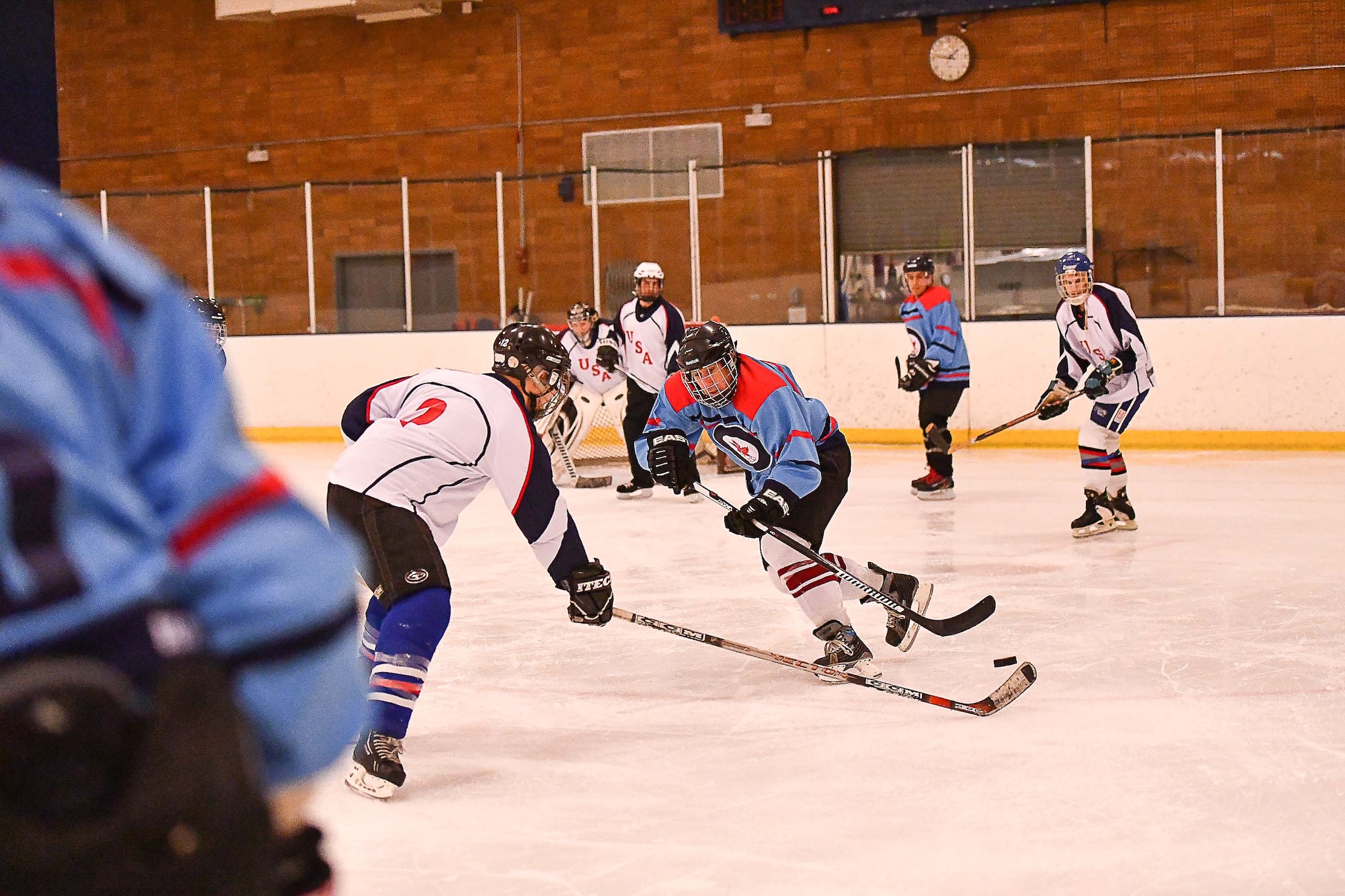 Canada wins the 23rd annual Canada USA Hockey Classic 8-1.  (U.S. Air Force photo by Capt. Kimberly D. Burke)