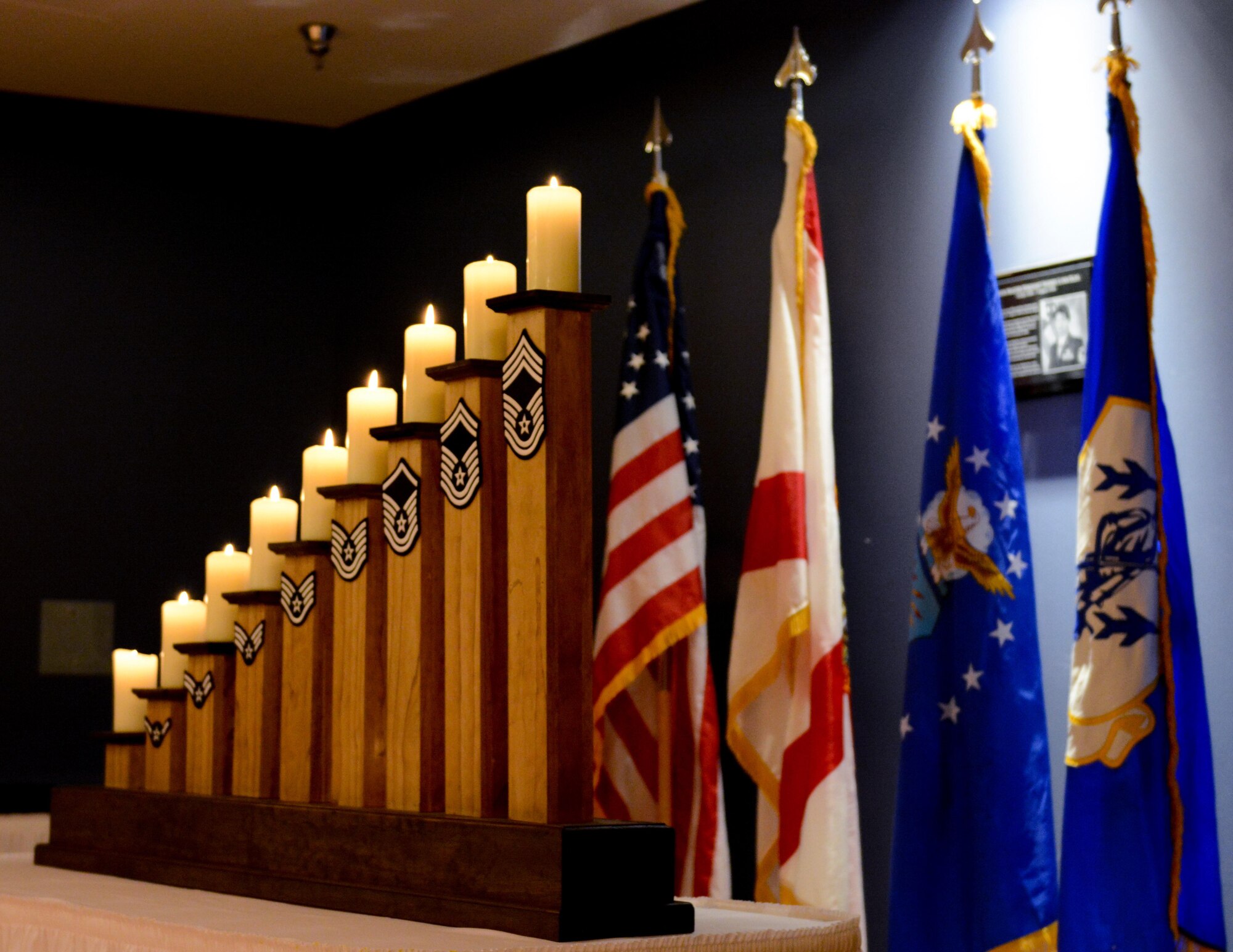 The Florida Air National Guard held a chief's induction ceremony for all new chiefs on April 10, 2017 at Tyndall AFB, Florida. 