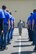 Tech. Sgt. Marc Gayden, Beale Honor Guard team lead, stands before the 940th Air Refueling Wing’s Development and Training Flight April 9, 2017, at Beale Air Force Base, California. Gayden, a prior military training instructor, volunteers his time every month with the D&TF here and at Travis AFB, California. (U.S. Air Force photo by Senior Airman Tara R. Abrahams)