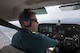 Master Sgt. David Thompson, 374th Airlift Wing safety office flight safety NCO in charge, pilots a Cessna 172 over Yokota Air Base, Japan, during the Kanto Plain Collision and Avoidance Conference, April 15, 2017. The conference brought together military and civilian pilots from all over Japan to focus on flight safety and base flight procedures. (U.S. Air Force photo by Yasuo Osakabe)