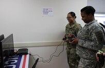 U.S. Army Reserve Soldiers enjoy a short respite from training at the USO Wisconsin’s pancake brunch, during Operation Cold Steel at Fort McCoy, Wis., April 16, 2017. Operation Cold Steel is the U.S. Army Reserve's crew-served weapons qualification and validation exercise to ensure that America's Army Reserve units and Soldiers are trained and ready to deploy on short-notice and bring combat-ready and lethal firepower in support of the Army and our joint partners anywhere in the world. (U.S. Army Reserve photo by Staff Sgt. Debralee Best, 84th Training Command)