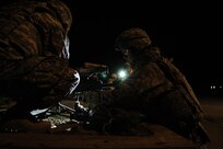 U.S. Army Reserve Soldiers secure their M240B for night fire during Operation Cold Steel at Fort McCoy, Wis., April 17, 2017. Operation Cold Steel is the U.S. Army Reserve's crew-served weapons qualification and validation exercise to ensure that America's Army Reserve units and Soldiers are trained and ready to deploy on short-notice and bring combat-ready and lethal firepower in support of the Army and our joint partners anywhere in the world. (U.S. Army Reserve photo by Staff Sgt. Debralee Best, 84th Training Command)