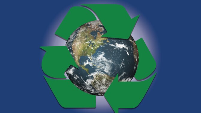In fiscal year 2016, Sheppard collected 334.14 tons of cardboard, reselling it at its current price of $195 per ton resulting in not only earning approximately $65,000, but also saving the base nearly $10,400 in landfill costs. Since President Obama signed Executive Order 13693, “Planning for Federal Sustainability in the Next Decade,” March 19, 2015, Sheppard’s direction became specifically focused on efforts to reduce greenhouse gas emissions through areas such as a smaller footprint in landfills. (U.S. Air Force graphic by 2nd Lt. Brittany Curry)