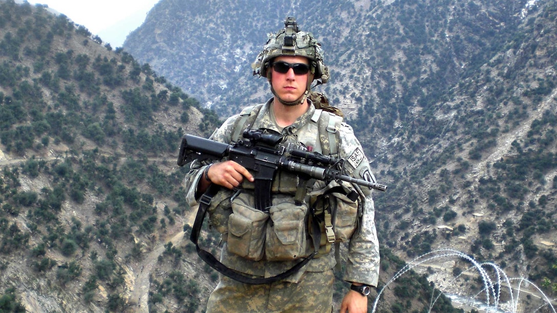 Army Staff Sgt. Ryan Pitts joined the Army in 2003 at age 17. He deployed twice to Afghanistan. His first deployment in 2005 lasted 12 months. His final deployment spanned 15 months beginning in 2007. Pitts departed the active-duty Army in 2009. Courtesy photo