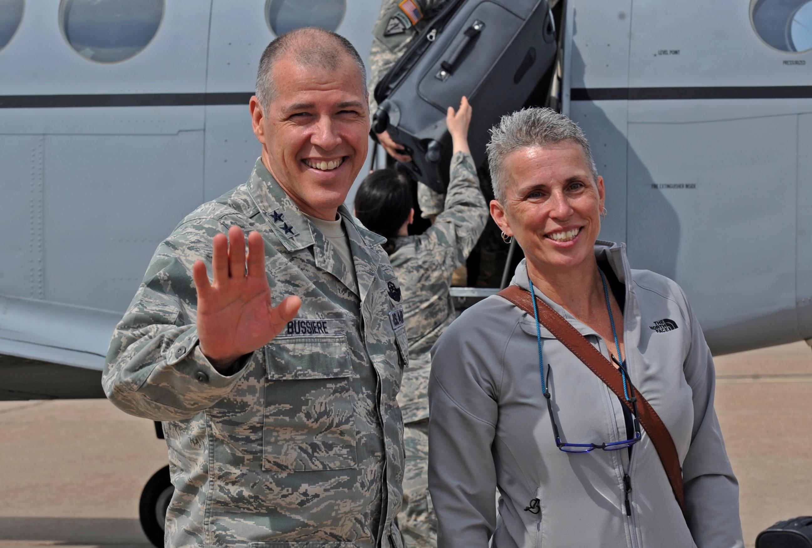 Eighth Air Force commander visits Dyess > Dyess Air Force Base