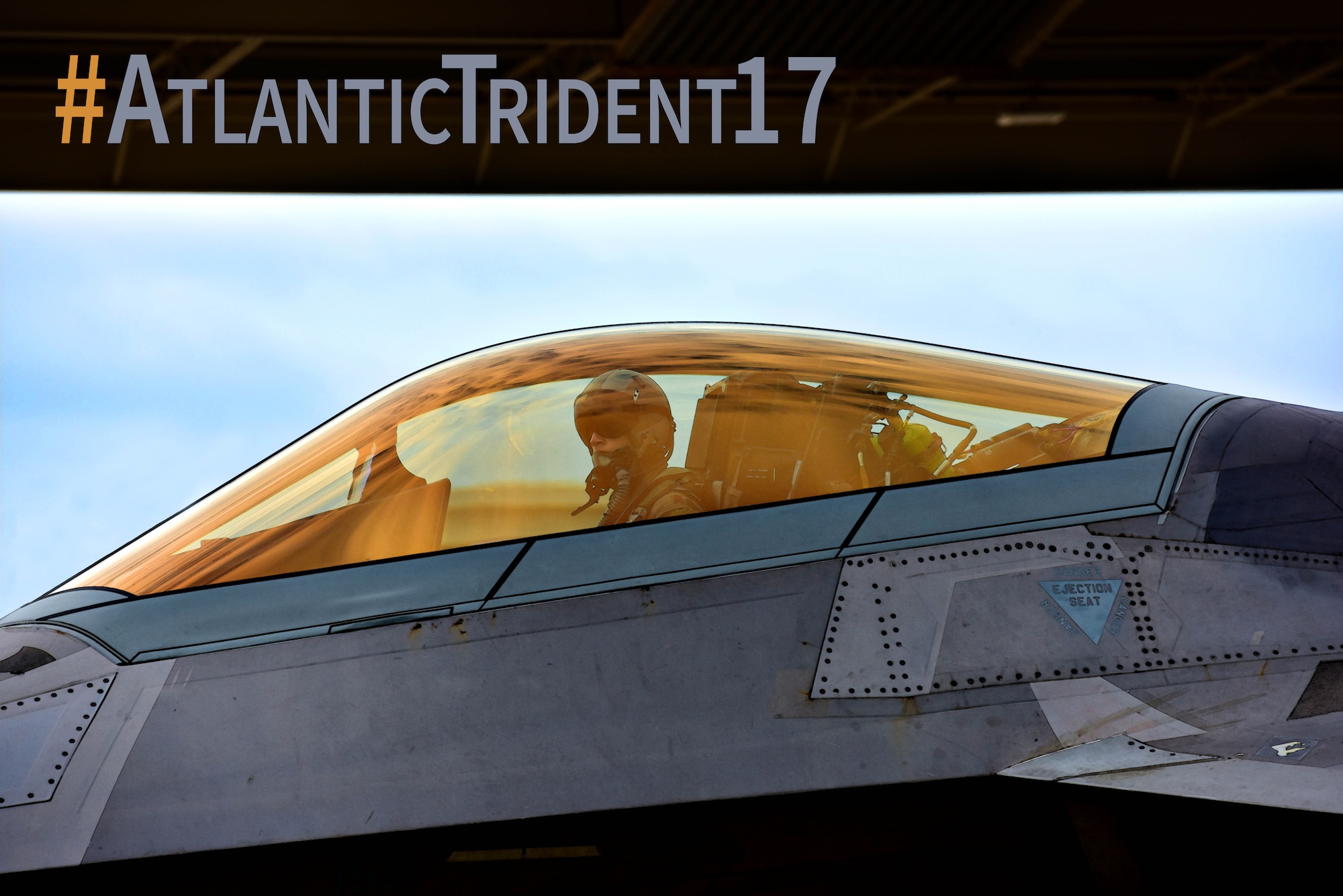 ATLANTIC TRIDENT 2017, hosted by the 1st Fighter Wing, focuses on air operations in a highly contested operational environment through a variety of complex, simulated adversary scenarios. The goal of the exercise is to enhance interoperability through combined coalition aerial campaigns. This exercise is one of the first to focus on greater integration of U.S. Air Force's fifth-generation capabilities. (U.S. Air Force graphic/Airman 1st Class Tristan Biese) 