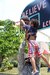 Spc. Rudy Sneed, a shower and laundry specialist with the 452nd Quartermaster Company, lifts a small child into the air at Liberty Children's Home April 18, 2017, during a community relations event held in Ladyville, Belize as part of Beyond the Horizon 2017.  BTH 2017 is a U.S. Southern Command-sponsored, Army South-led exercise designed to provide humanitarian and engineering services to communities in need, demonstrating U.S. support for Belize. (U.S. Army Photo by Staff Sgt. Fredrick Varney)