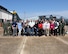 Members of the Golden Triangle Leaders pose for a photo April 19, 2017, on Columbus Air Force Base, Mississippi. GTL are an adult leadership program designed to bring the leaders of the Golden Triangle together in order to strengthen the bond and development between all three regions. (U.S. Air Force photo by Sharon Ybarra)