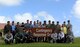 Service members from eight different countries pose for a group photo near the 36th Contingency Response Group after completion of Pacific Defender 17-1, April 14, 2017, at Andersen Air Force Base, Guam. Pacific Defender is a Pacific Air Forces led exercise that focuses on subject-matter expert exchanges designed to increase partner capabilities. (U.S Air Force photo by Airman 1st Class Gerald R. Willis/Released)