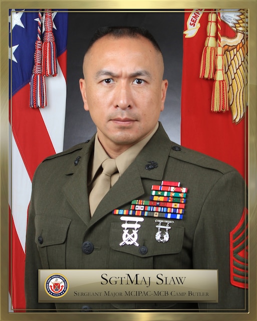 Sergeant Major Peter A. Siaw > Marine Corps Installations Pacific ...