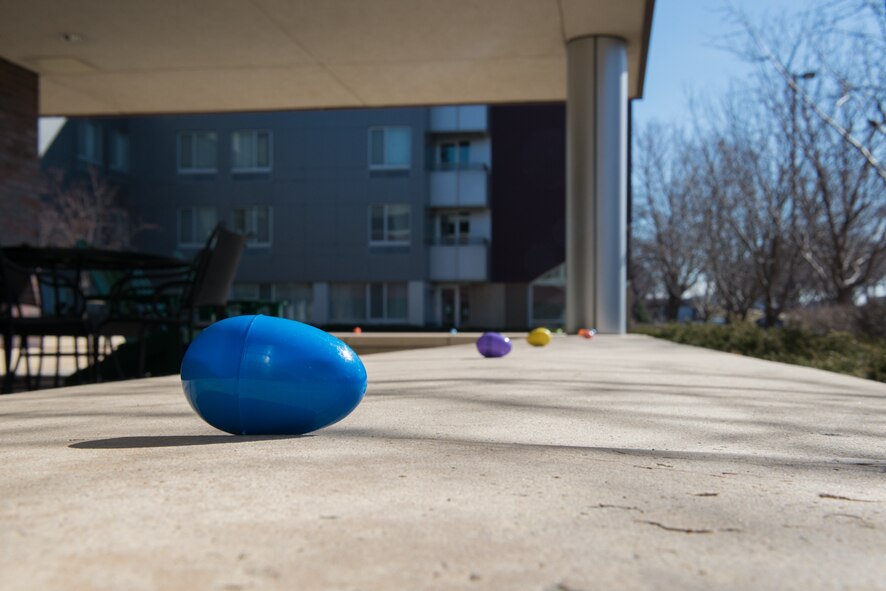 The Key Supporters held the 2nd annual Easter egg hunt April 1 at Minneapolis-St. Paul Air Reserve Station, Minn. (U.S. Air Force photo by Senior Airman Samuel Wacha)