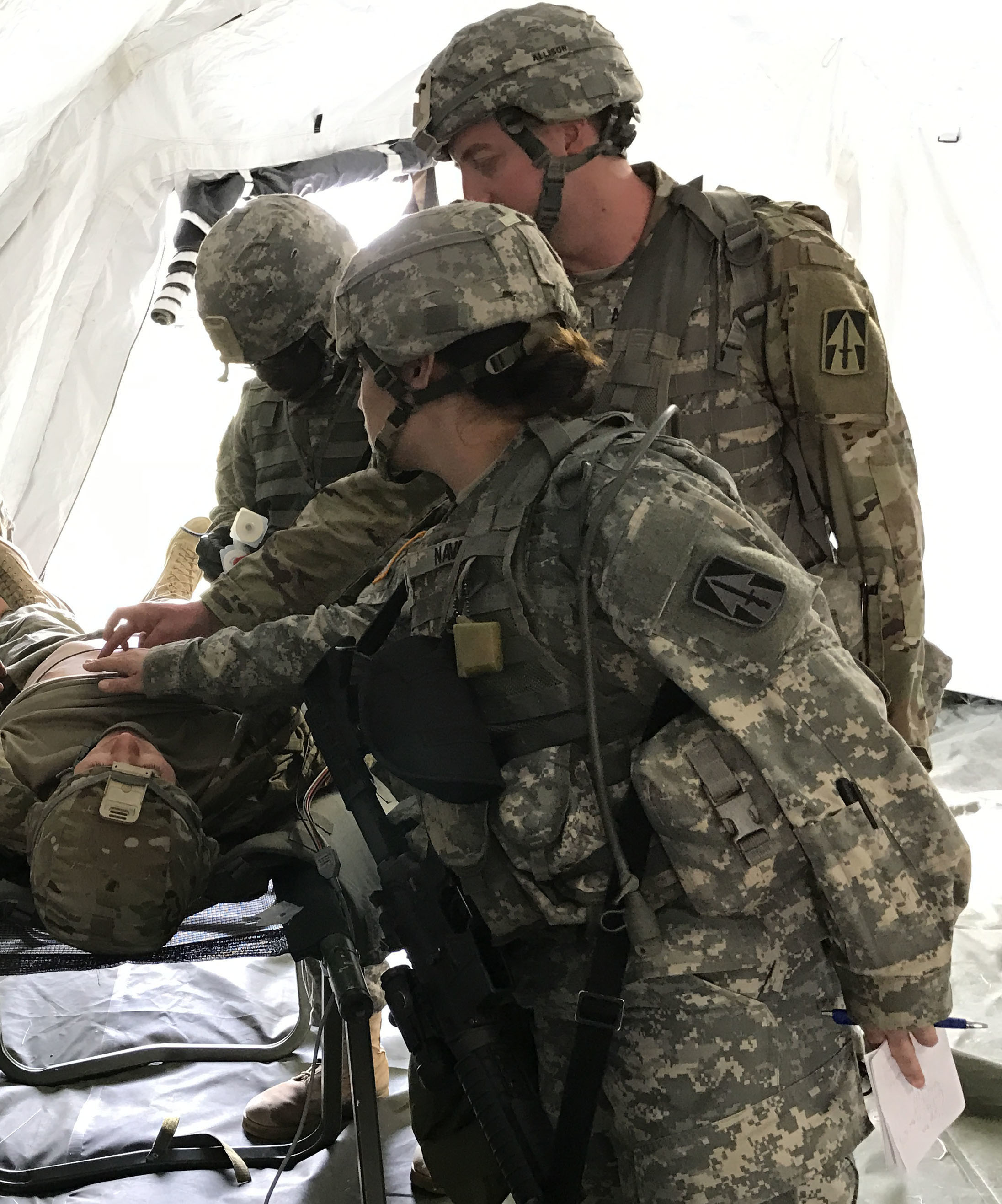 Indiana National Guard's Charlie Med team readies for any health
