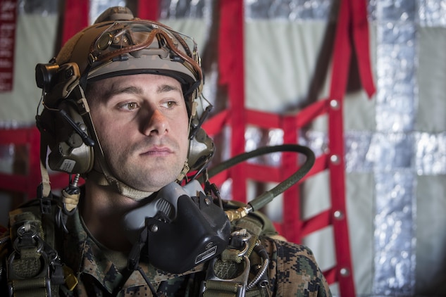 U.S. Special Operations Forces personnel take part in a military freefall jumpmaster course on Kadena Air Base, Okinawa, Japan, April 19, 2017. This marked the first time in history that the course was delivered outside of the continental United States. Hosted by the U.S. Marines Corps 3rd Reconnaissance Battalion and administered by a Mobile Training Team, the course qualified 27 Marines, Soldiers and Airmen as military freefall jumpmasters in Okinawa. (U.S. Marine Corps photo by Lance Cpl. Jordan A. Talley/Released)