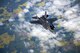 A U.S. Air Force F-35 Lightning II from Hill Air Force Base, Utah, flys alongside a 100th Air Refueling Wing KC-135 Stratotanker during a flight to Estonia on April 25, 2017. The F-35’s are participating in their first-ever flying training deployment to Europe. (U.S. Air Force photo by Senior Airman Christine Groening) 

