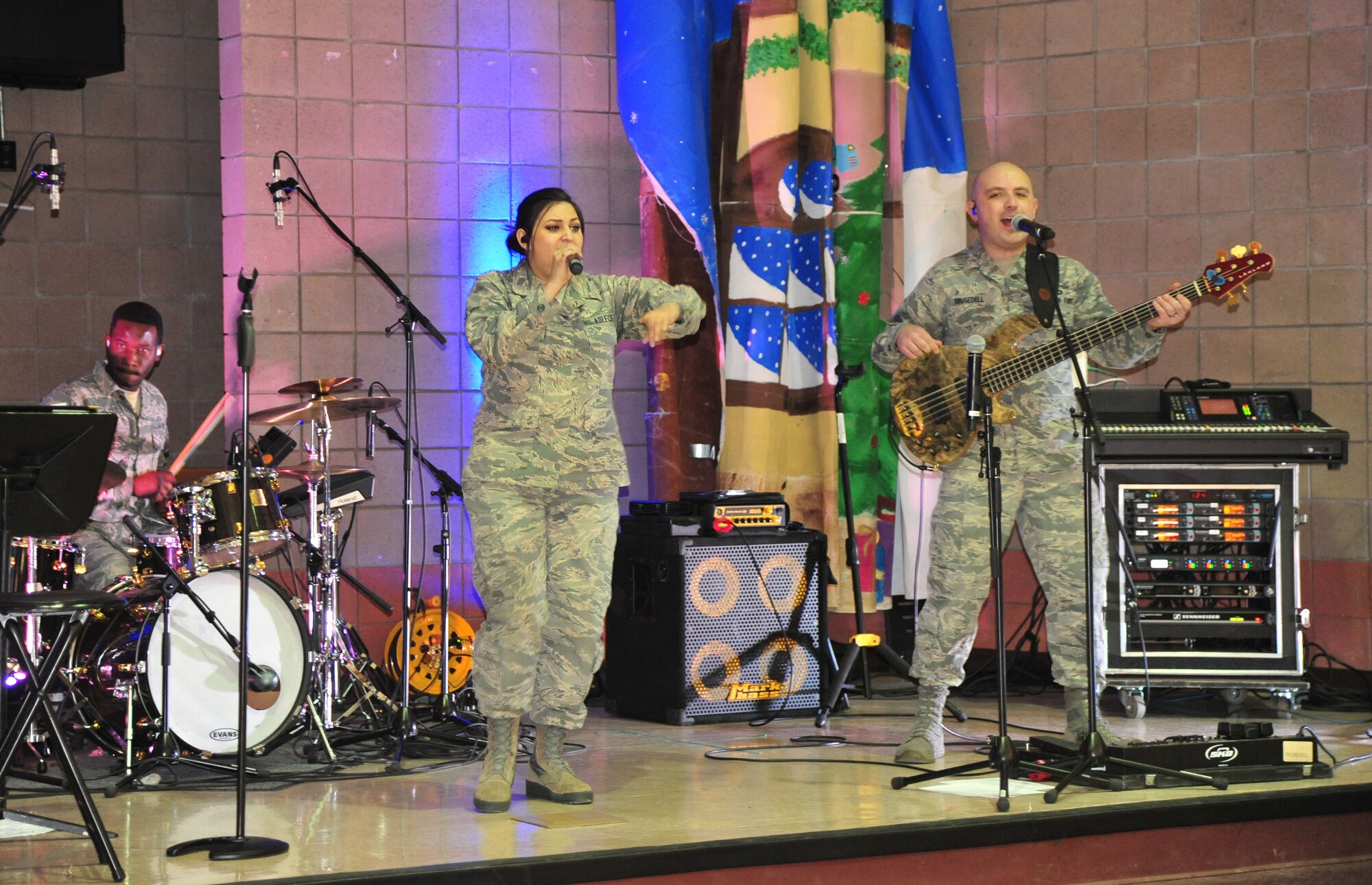 The USAFA band Blue Steel performs a concert April 24 in Magdalena. Blue Steel is committed to enhancing community relations, supporting the recruiting mission of the United States Air Force Academy and instilling the Air Force core values of “Integrity, Service and Excellence” in our nation’s youth. 