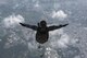 U.S. Air Force Airmen and U.S. Army Soldiers perform a high altitude, low opening jump off an MC-130J Commando II April 24, 2017, above Okinawa, Japan. The HALO jump is a method of delivering personnel, equipment, and supplies from a transport aircraft at a high altitude via free-fall parachute insertion. (U.S. Air Force photo by Senior Airman John Linzmeier)