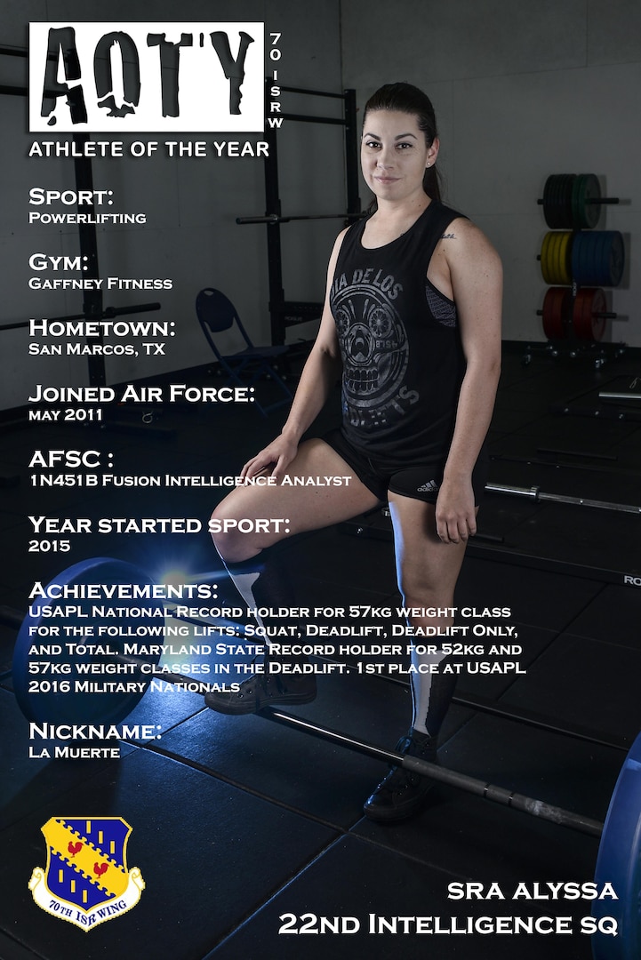 Champion powerlifting Airman: 'It's all about fitness' > Air Force