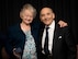 Bob and Ann Kirk, Holocaust survivors and honored guests at the 86th Airlift Wing’s Holocaust Remembrance, pose for a photo at Ramstein Air Base, Germany, April 25, 2017. As Jewish people living in Germany before World War II, the Kirks suffered from persecution and escaped to Great Britain via the Kindertranport. Today they travel and share their stories to raise awareness of the Holocaust and honor those who were persecuted. (U.S. Air Force photo by Senior Airman Elizabeth Baker)