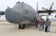 An MC-130H Combat Talon II and crew briefly visited the 309th Aerospace Maintenance and Regeneration Group from Hurlburt Field, Fla., opening its doors to 309th AMARG workers currently refurbishing C-130 outer wing sets for the MC-130H and AC-130 sustainment program at Robins AFB, Ga. (U.S. Air Force photo)