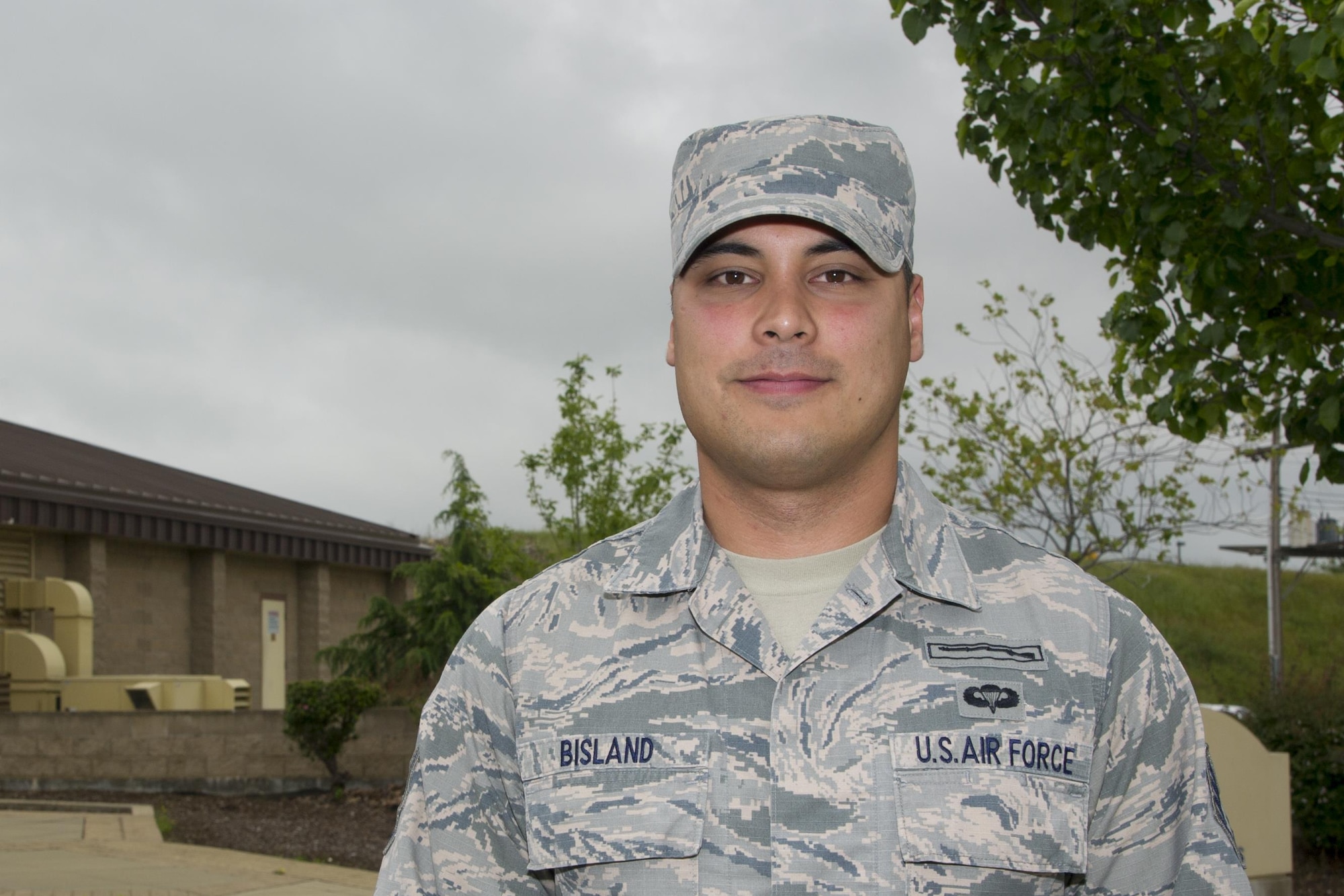 Staff Sgt. Daniel C. Bisland, 940th Maintenance Squadron crew chief, poses for a photo April 26, 2017, at Beale Air Force Base, California. (U.S. Air Force photo by Senior Airman Tara R. Abrahams)