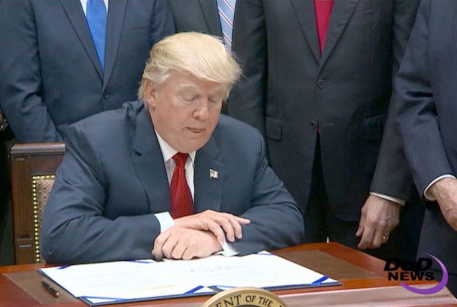 President Donald J. Trump signed the Veterans Choice Program Extension and Improvement Act April 18, so military veterans can continue receiving health care in the civilian sector when care is not easily accessible from a Veterans Affairs Department provider. 