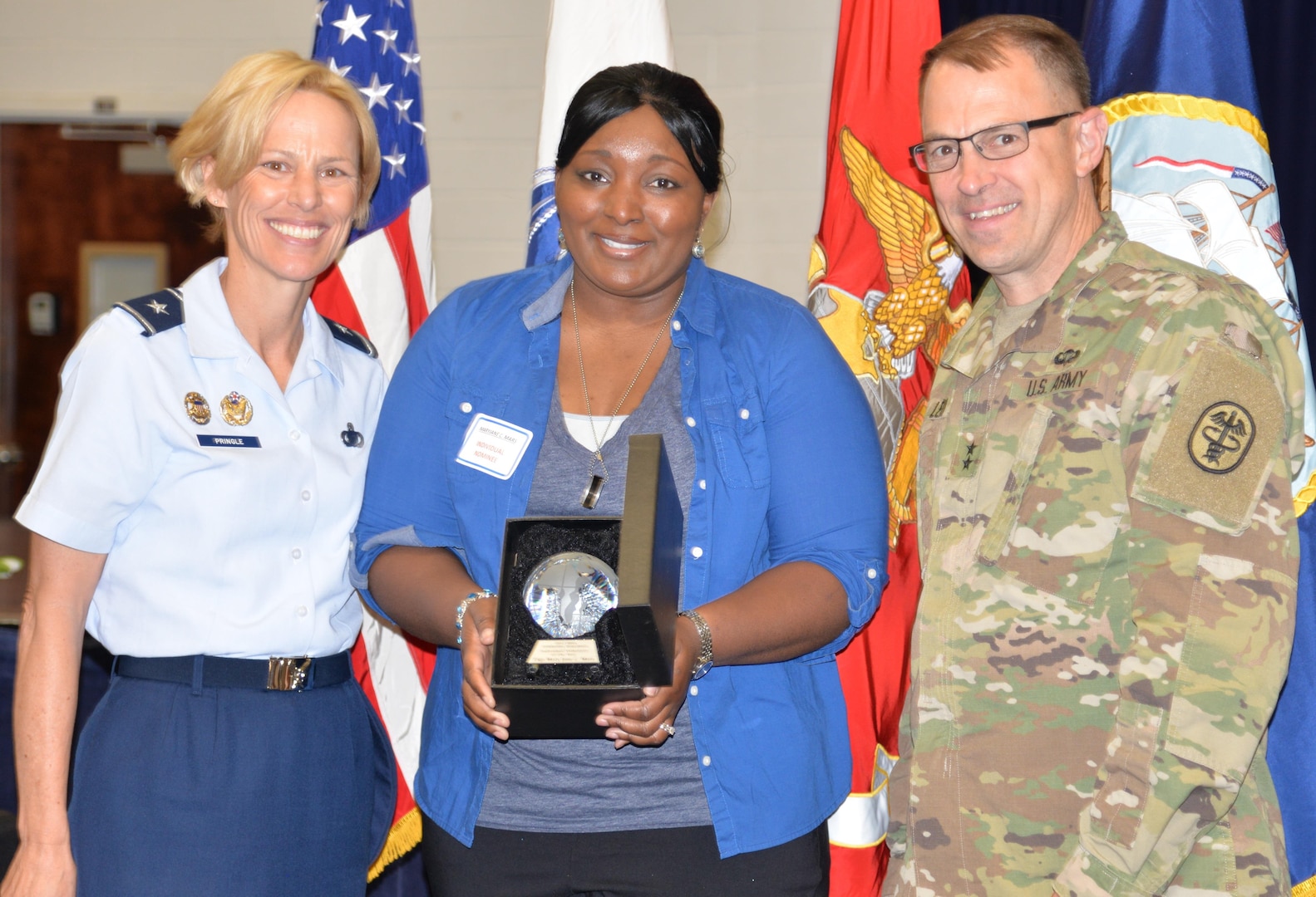 Individual Volunteer of the Year: Tech Sgt. Mary Jane Mars, JBSA Sexual Assault Prevention and Response Program.