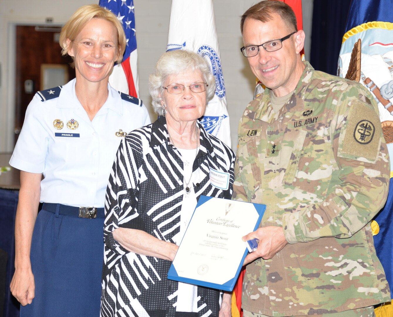 Volunteer Excellence Award: Virginia Stout