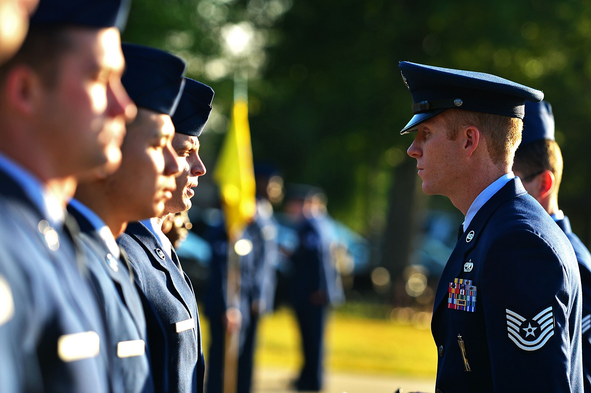 firstline supervisors receive inspection > Shaw Air Force