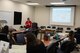 Columbus Air Force Base spouses are educated about the fundamentals of flying April 22, 2017, at Golden Triangle Regional Airport in Columbus, Mississippi. They learned about everything they would need to know for their flights.(U.S. Air Force photo by Senior Airman John Day)