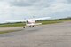 Columbus Air Force Base spouses taxi before they take off April 22, 2017, at Golden Triangle Regional Airport in Columbus, Mississippi. Thirty-five spouses experienced the
wonders of flight and gained a greater appreciation for their military pilot spouses’ careers. (U.S. Air Force photo by Senior Airman John Day)