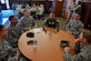 Members of Team Charleston are mentored during a Round Robin Mentorship event hosted by the Top 3 and 5/6 Associations at the Charleston Club, April 27, 2017. The 5/6 assists NCOs to improve their work center by providing professional development opportunities and networking with leadership and other base organizations. The Top 3 Association’s vision is to help senior enlisted members lead the way and make a difference for Team Charleston.