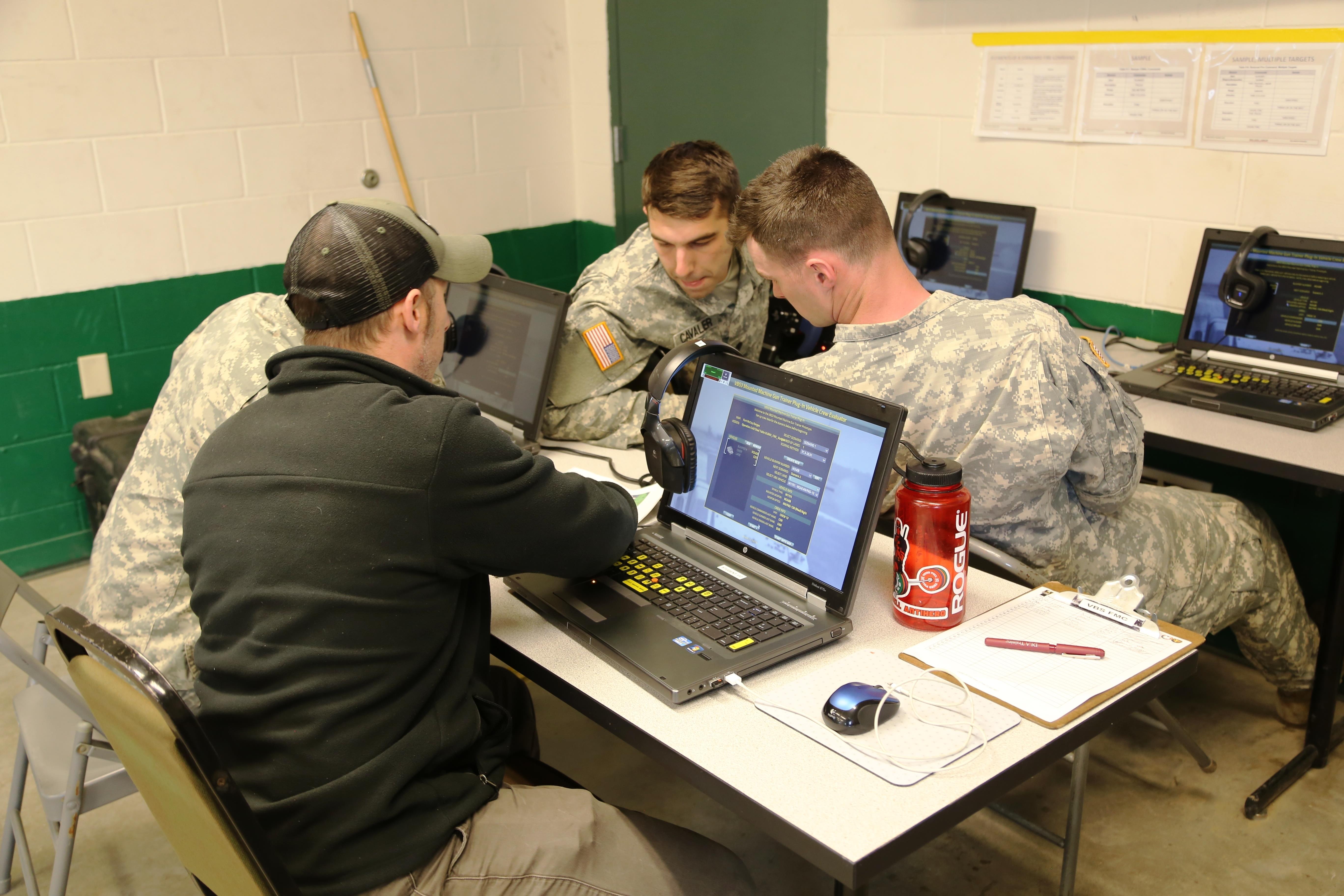 Cold Steel Soldiers Build Skills Using Fort Mccoy Simulation